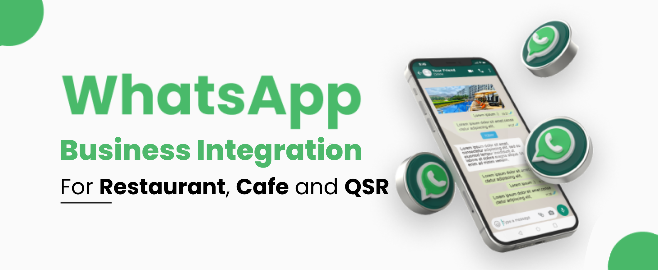 Power your Restaurant Business Marketing with WhatsApp Integration