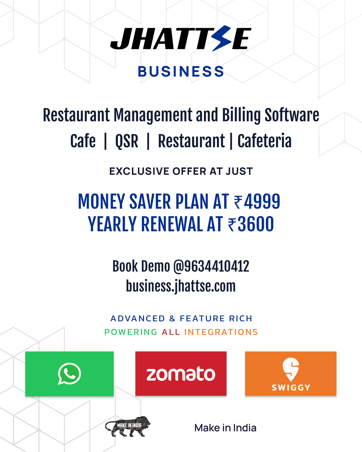 Unlock Efficiency and Delight Guests with Jhattse Business Restaurant Software