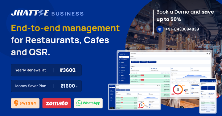 Zomato, Swiggy and WhatsApp Business Integration now available on Jhattse Business