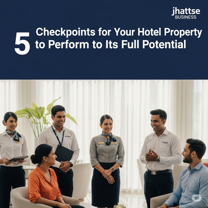 5 checkpoints for your Hotel property to perform to its full potential